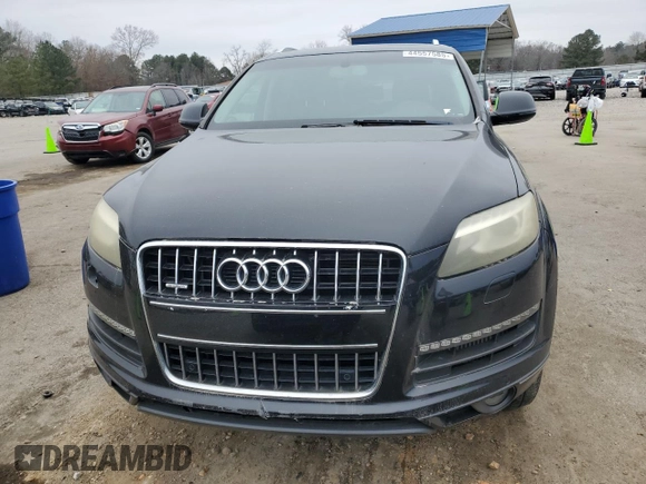 2012 Audi Q7 Premium Plus with VIN WA1LMAFEXCD009290, listed as a Copart auction lot 44557585 with 156,817 mi miles and Clean title. Bid and sale history available at DreamBid. Image 5.