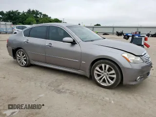 2008 Infiniti M с VIN JNKAY01E88M602624, выставлен на аукционе Copart как лот 58819015 с пробегом Не указан миль и Списание • Salvage title. История ставок и продаж доступна на DreamBid. Изображение 4.