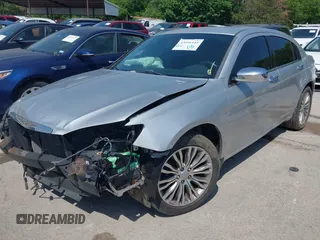 2011 Chrysler 200 Limited with VIN 1C3BC2FB4BN501133, listed as a IAAI auction lot 42056143 with 1 mi miles. Bid and sale history available at carsss.com. Image 2.