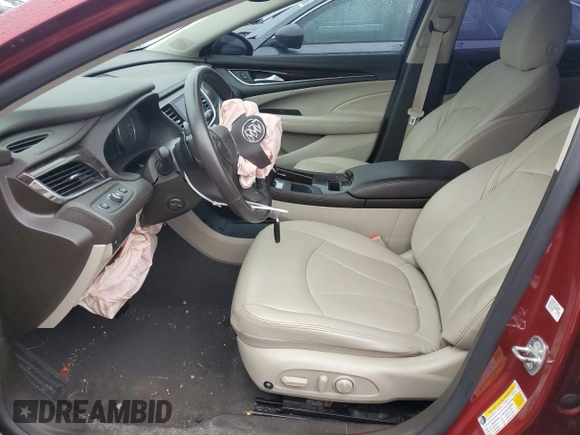 2017 Buick LaCrosse Preferred with VIN 1G4ZN5SS8HU201018, listed as a Copart auction lot 42008765 with 56,669 mi miles and Salvage Title. Bid and sale history available at carsss.com. Image 7.