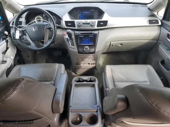 2015 Honda Odyssey EX-L with VIN 5FNRL5H69FB025980, listed as a Copart auction lot 50145155 with 146,336 mi miles and Clean Title. Bid and sale history available at carsss.com. Image 8.