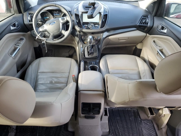 2015 Ford Escape Titanium with VIN 1FMCU9JX0FUA21574, listed as a Copart auction lot 46820015 with 172,973 mi miles and Salvage Title. Bid and sale history available at carsss.com. Image 8.