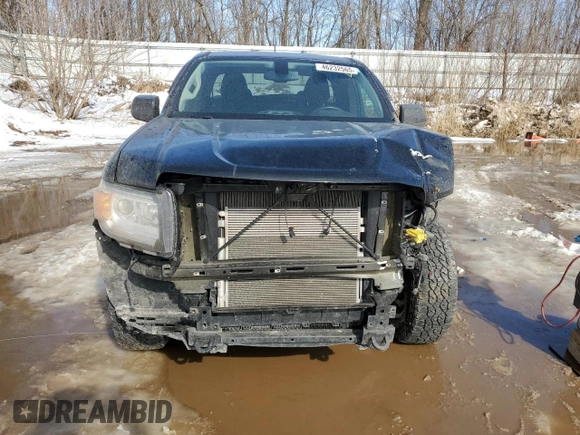 2015 GMC Canyon 4WD SLE with VIN 1GTH6BE38F1138307, listed as a Copart auction lot 46232565 with 102,437 mi miles and Clean Title. Bid and sale history available at carsss.com. Image 5.