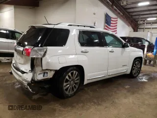 2016 GMC Terrain Denali z VIN 2GKFLVE37G6282953, wystawiony jako Copart lot #53158285 z przebiegiem 119 363 mil mil oraz Czysty tytuł • Clean title. Historia ofert i sprzedaży dostępna na DreamBid. Obrazek 3.