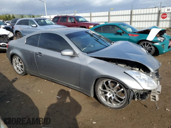 2004 Infiniti G35 w/Leather with VIN JNKCV54EX4M813182, listed as a Copart auction lot 51270445 with 139,124 mi miles and Salvage Title. Bid and sale history available at DreamBid. Image 4.