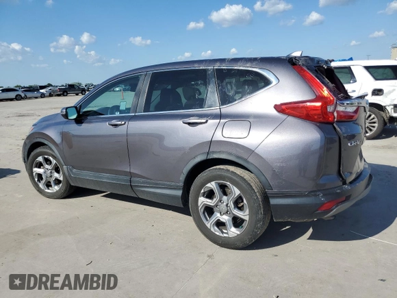 2017 Honda CR-V EX-L with VIN 7FARW1H84HE014443, listed as a Copart auction lot 54170905 with 100,253 mi miles and Salvage Title. Bid and sale history available at DreamBid. Image 2.