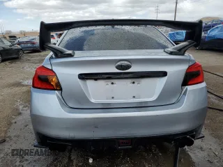 2015 Subaru WRX with VIN JF1VA1A65F9824808, listed as a Copart auction lot 48007615 with 104,090 mi miles and Salvage Title. Bid and sale history available at carsss.com. Image 6.