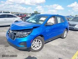 2024 Chevrolet Equinox LS with VIN 3GNAXHEG2RL160764, listed as a IAAI auction lot 41513843 with 18,679 mi miles. Bid and sale history available at carsss.com. Image 19.