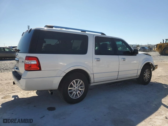 2013 Ford Expedition EL Limited with VIN 1FMJK1K56DEF63104, listed as a Copart auction lot 45751835 with 131,897 mi miles and Salvage Title. Bid and sale history available at carsss.com. Image 3.
