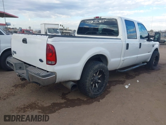 2005 Ford F-250 XL with VIN 1FTSW20P05EB22609, listed as a IAAI auction lot 41353873 with 328,940 mi miles and . Bid and sale history available at DreamBid. Image 4.