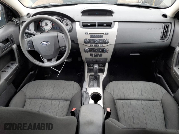 2008 Ford Focus SE with VIN 1FAHP35N98W244782, listed as a Copart auction lot 50987485 with 163,350 mi miles and Salvage Title. Bid and sale history available at carsss.com. Image 8.