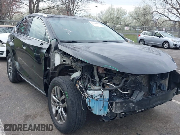 2016 Lexus NX 200t with VIN JTJBARBZ4G2062325, listed as a IAAI auction lot 41968912 with 153,905 mi miles and . Bid and sale history available at DreamBid. Image 1.