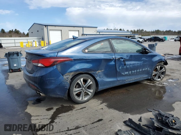 2014 Hyundai Elantra z VIN KMHDH6AH4EU028610, wystawiony jako Copart lot #50324635 z przebiegiem 92 080 mil mil oraz Szkody całkowita. Historia ofert i sprzedaży dostępna na DreamBid. Obrazek 3.
