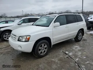 2007 Toyota Highlander with VIN JTEHP21A370189301, listed as a Copart auction lot 45127915 with 150,337 mi miles and Salvage Title. Bid and sale history available at carsss.com. Image 1.