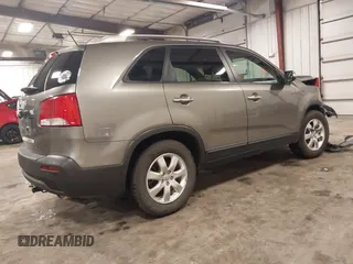 2013 Kia Sorento LX with VIN 5XYKT3A66DG381650, listed as a IAAI auction lot 42400630 with 182,333 mi miles and . Bid and sale history available at DreamBid. Image 4.