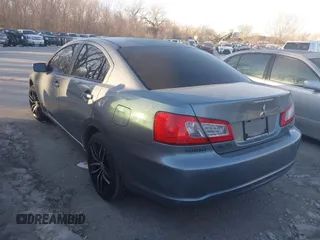 2009 Mitsubishi Galant ES with VIN 4A3AB36F39E026570, listed as a IAAI auction lot 41405761 with 201,512 mi miles and . Bid and sale history available at DreamBid. Image 3.