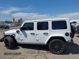2024 Jeep Wrangler Sahara with VIN 1C4RJXP61RW126904, listed as a IAAI auction lot 41998215 with 32,034 mi miles and . Bid and sale history available at DreamBid. Image 14.