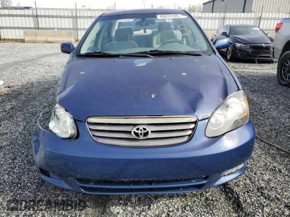 2004 Toyota Corolla CE with VIN 1NXBR32E64Z254086, listed as a Copart auction lot 45675105 with 269,220 mi miles and Salvage Title. Bid and sale history available at DreamBid. Image 5.