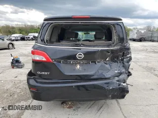 2015 Nissan Quest SV z VIN JN8AE2KP1F9122659, wystawiony jako Copart lot #53798285 z przebiegiem 96 951 mil mil oraz Szkoda całkowita • Salvage title. Historia ofert i sprzedaży dostępna na DreamBid. Obrazek 6.