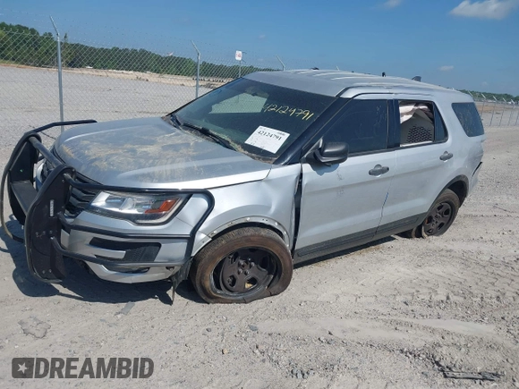 2018 Ford Police Interceptor Utility с VIN 1FM5K8AR6JGA32757, выставлен на аукционе IAAI как лот 42124791 с пробегом Не указан миль и . История ставок и продаж доступна на DreamBid. Изображение 2.