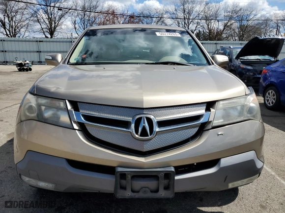 2007 Acura MDX with VIN 2HNYD28277H531169, listed as a Copart auction lot 50274265 with 172,806 mi miles and Clean Title. Bid and sale history available at carsss.com. Image 5.