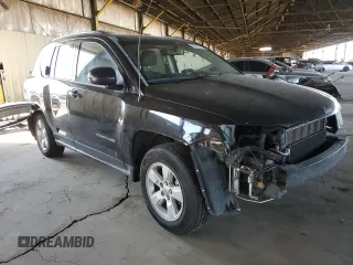 2016 Jeep Compass Sport with VIN 1C4NJCBB4GD603085, listed as a Copart auction lot 55611045 with 132,849 mi miles and Salvage title. Bid and sale history available at DreamBid. Image 4.