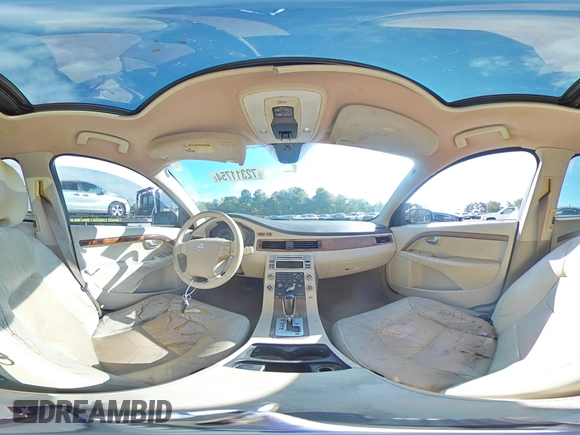 2008 Volvo S80 3.2L with VIN YV1AS982781077716, listed as a Copart auction lot 72311754 with 0 mi miles and Salvage Title. Bid and sale history available at carsss.com. Image 13.