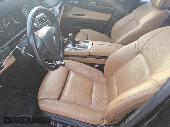 2013 BMW 7 Series 740Li with VIN WBAYE4C57DDW22531, listed as a Copart auction lot 81522614 with 174,441 mi miles and Clean title. Bid and sale history available at DreamBid. Image 7.