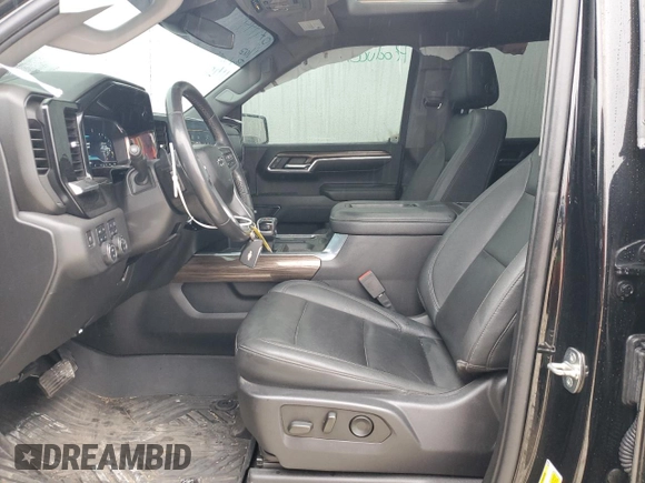 2022 Chevrolet Silverado 1500 LT Trail Boss with VIN 3GCUDFET5NG654765, listed as a Copart auction lot 82947694 with 77,747 mi miles and Salvage Title. Bid and sale history available at DreamBid. Image 7.