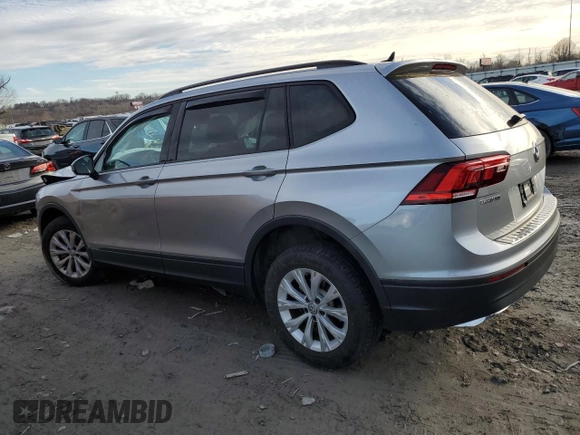 2020 Volkswagen Tiguan S with VIN 3VV0B7AX7LM144629, listed as a Copart auction lot 48051985 with 51,750 mi miles and Salvage title. Bid and sale history available at DreamBid. Image 2.