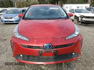 2020 Toyota Prius LE with VIN JTDL9RFU6L3019320, listed as a Copart auction lot 52577555 with Not Provided miles and Salvage Title. Bid and sale history available at DreamBid. Image 5.