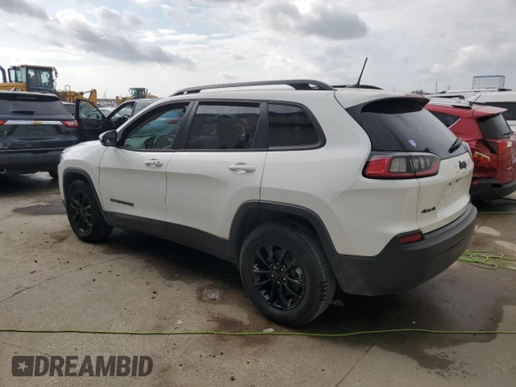 2023 Jeep Cherokee Altitude Lux with VIN 1C4PJMMB0PD109916, listed as a Copart auction lot 44266685 with 42,966 mi miles and Salvage Title. Bid and sale history available at carsss.com. Image 2.