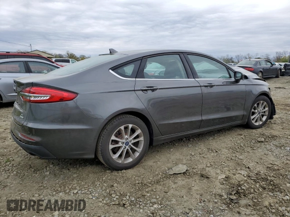 2020 Ford Fusion SE with VIN 3FA6P0HD5LR158888, listed as a Copart auction lot 53682415 with 66,123 mi miles and Salvage title. Bid and sale history available at DreamBid. Image 3.