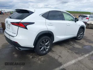 2019 Lexus NX with VIN JTJYARBZXK2127780, listed as a IAAI auction lot 41726002 with 157,916 mi miles. Bid and sale history available at carsss.com. Image 4.