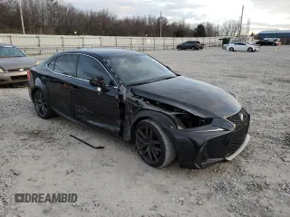 2020 Lexus IS with VIN JTHGZ1B22L5035282, listed as a Copart auction lot 86018674 with 46,128 mi miles and Non Repairable. Bid and sale history available at carsss.com. Image 4.