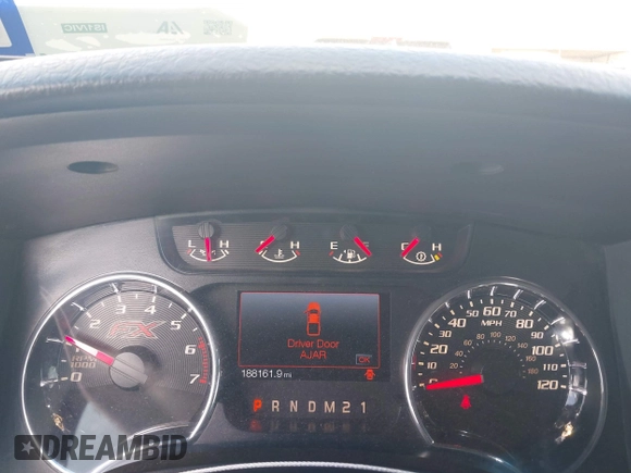 2014 Ford F-150 XL with VIN 1FTFW1CT9EFD08227, listed as a IAAI auction lot 42564073 with 188,161 mi miles and . Bid and sale history available at DreamBid. Image 15.