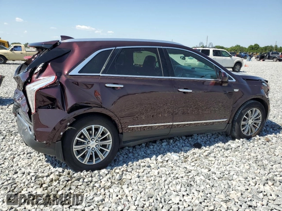 2017 Cadillac XT5 Luxury FWD with VIN 1GYKNBRSXHZ234691, listed as a Copart auction lot 57365875 with 64,489 mi miles and Salvage title. Bid and sale history available at DreamBid. Image 3.