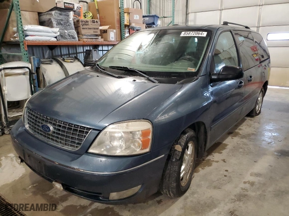2006 Ford Freestar Wagon SEL with VIN 2FMZA52246BA37457, listed as a Copart auction lot 85872064 with NaN miles and Salvage Title. Bid and sale history available at carsss.com. Image 1.