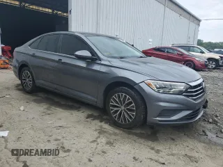 2019 Volkswagen Jetta S with VIN 3VWC57BUXKM110655, listed as a Copart auction lot 59193205 with 55,778 mi miles and Salvage title. Bid and sale history available at DreamBid. Image 4.