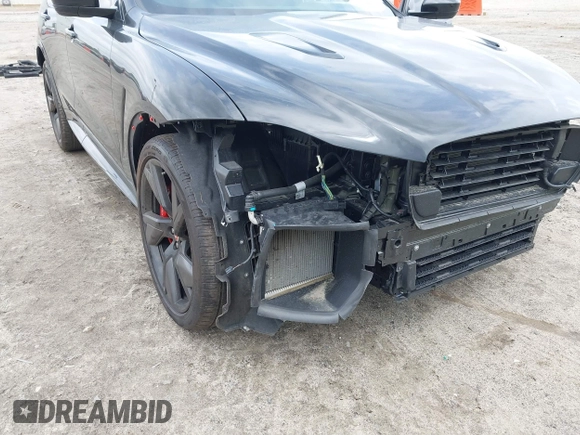 2022 Jaguar F-Pace SVR z VIN SADCZ2EE0NA702862, wystawiony jako IAAI lot #42129192 z przebiegiem 20 580 mil mil oraz . Historia ofert i sprzedaży dostępna na DreamBid. Obrazek 18.