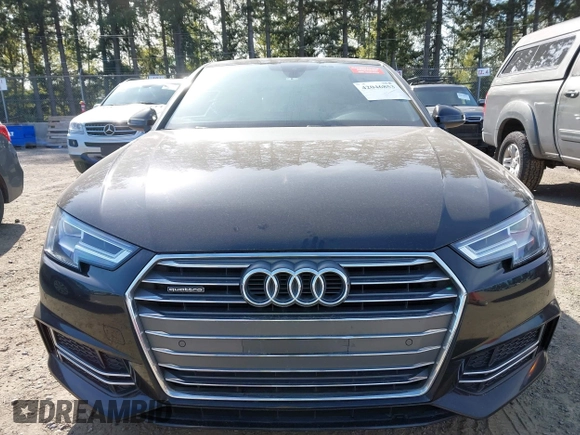 2017 Audi A4 Premium Plus with VIN WAUENAF42HN019863, listed as a IAAI auction lot 42046853 with 112,667 mi miles. Bid and sale history available at carsss.com. Image 12.
