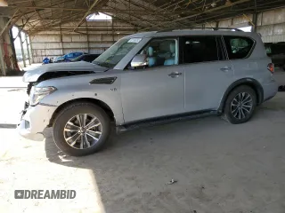 2020 Nissan Armada SL with VIN JN8AY2ND7L9108785, listed as a Copart auction lot 51190205 with 0 mi miles and Clean Title. Bid and sale history available at carsss.com. Image 1.