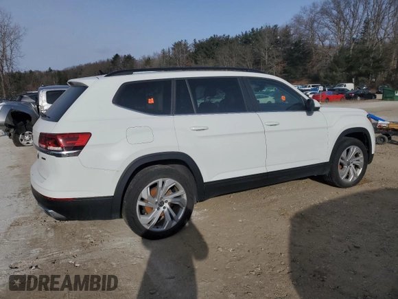 2022 Volkswagen Atlas SE with VIN 1V2KP2CA5NC536953, listed as a Copart auction lot 87637225 with Not provided miles and Non repairable. Bid and sale history available at DreamBid. Image 3.