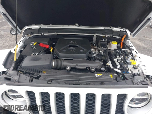 2022 Jeep Wrangler Unlimited Sahara with VIN 1C4JJXP69NW229124, listed as a IAAI auction lot 42525560 with 45,857 mi miles and . Bid and sale history available at DreamBid. Image 10.