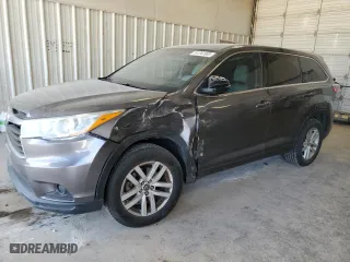 2016 Toyota Highlander LE with VIN 5TDZARFH6GS022405, listed as a Copart auction lot 51341905 with 138,898 mi miles and Salvage Title. Bid and sale history available at carsss.com. Image 1.