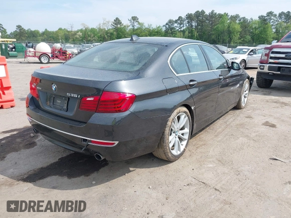 2016 BMW 5 Series 535i xDrive with VIN WBA5B3C54GG254849, listed as a IAAI auction lot 42109585 with 60,256 mi miles and . Bid and sale history available at DreamBid. Image 4.