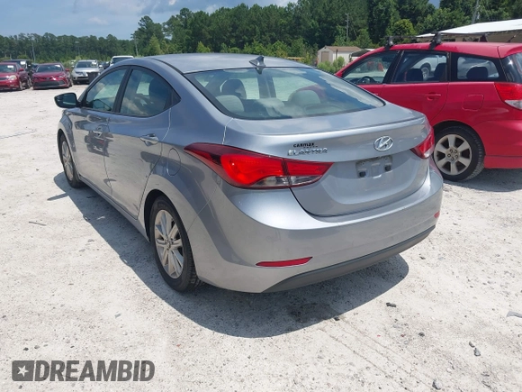 2015 Hyundai Elantra SE with VIN 5NPDH4AE0FH608527, listed as a IAAI auction lot 42684260 with 119,751 mi miles and . Bid and sale history available at DreamBid. Image 3.