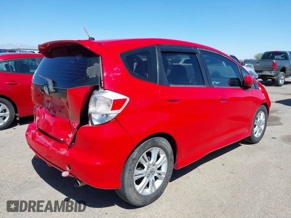 2010 Honda Fit Sport with VIN JHMGE8G40AS007767, listed as a IAAI auction lot 41817571 with 165,351 mi miles and . Bid and sale history available at DreamBid. Image 4.
