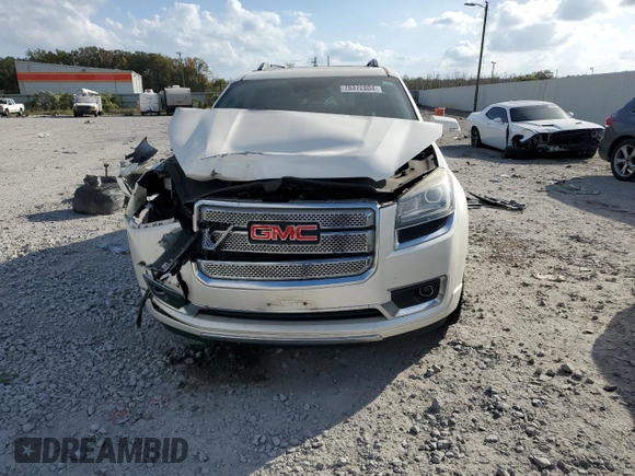 2015 GMC Acadia Denali with VIN 1GKKRTKD9FJ321879, listed as a Copart auction lot 78372804 with 136,087 mi miles and Salvage Title. Bid and sale history available at carsss.com. Image 5.