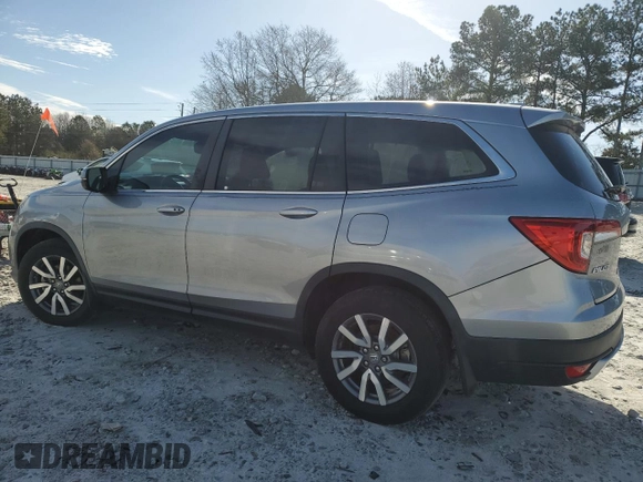 2019 Honda Pilot EX-L with VIN 5FNYF5H53KB034713, listed as a Copart auction lot 48163965 with 68,327 mi miles and Salvage Title. Bid and sale history available at DreamBid. Image 2.